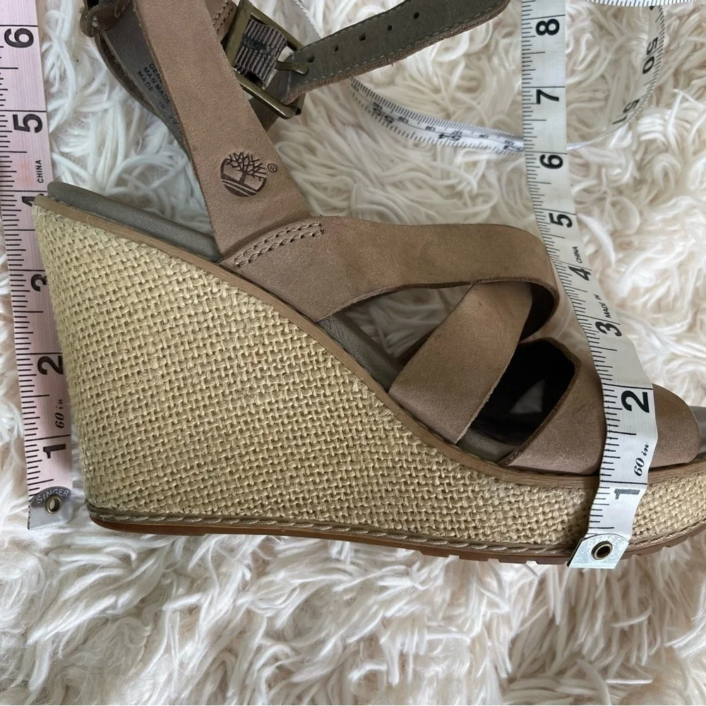 TIMBERLAND Danforth Earthkeepers With Anti-fatigue platform Sandals Shoes Sz 5.5